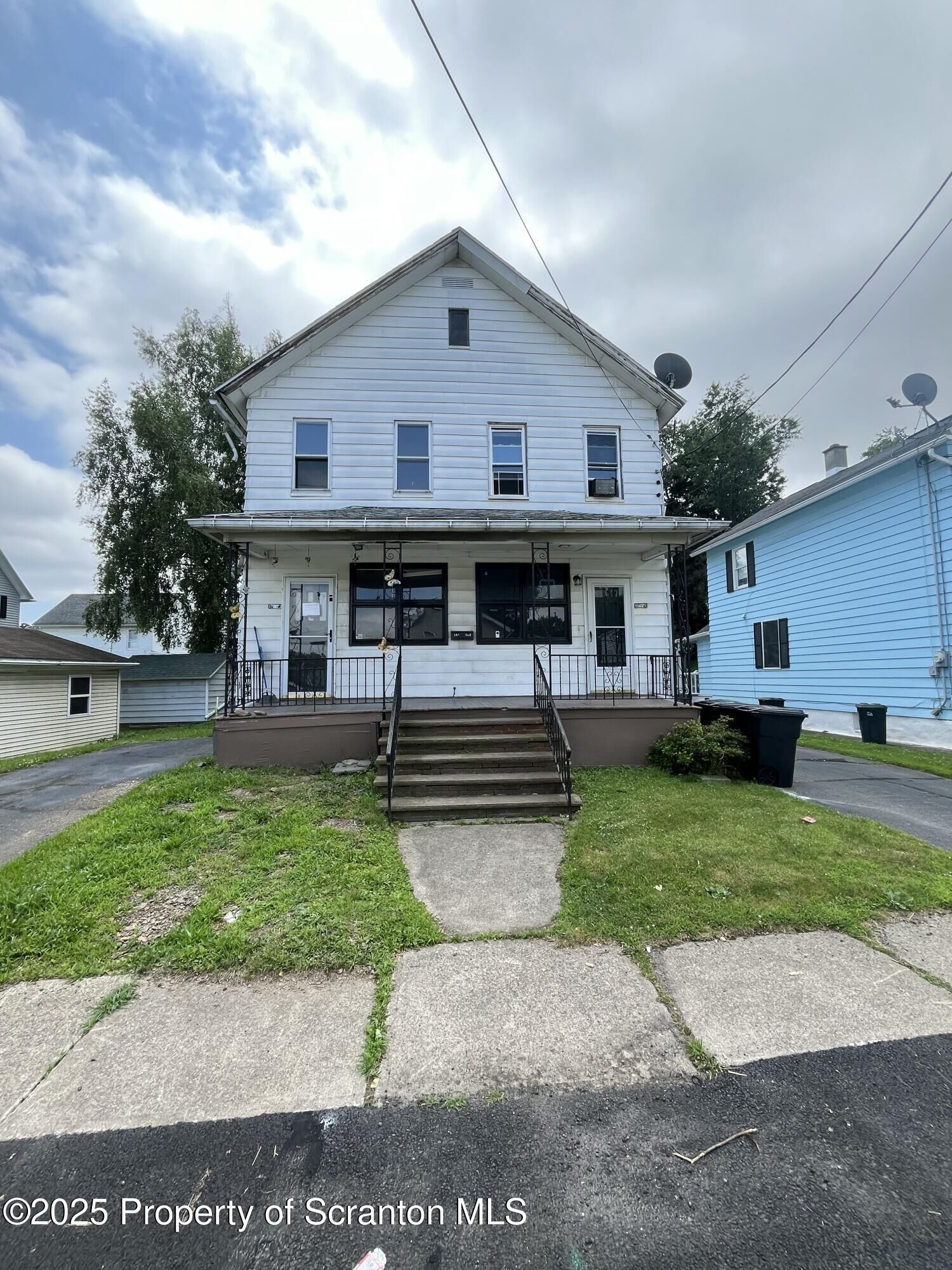 Property Photo: 161 W Parker Street Left Side PA 18508
