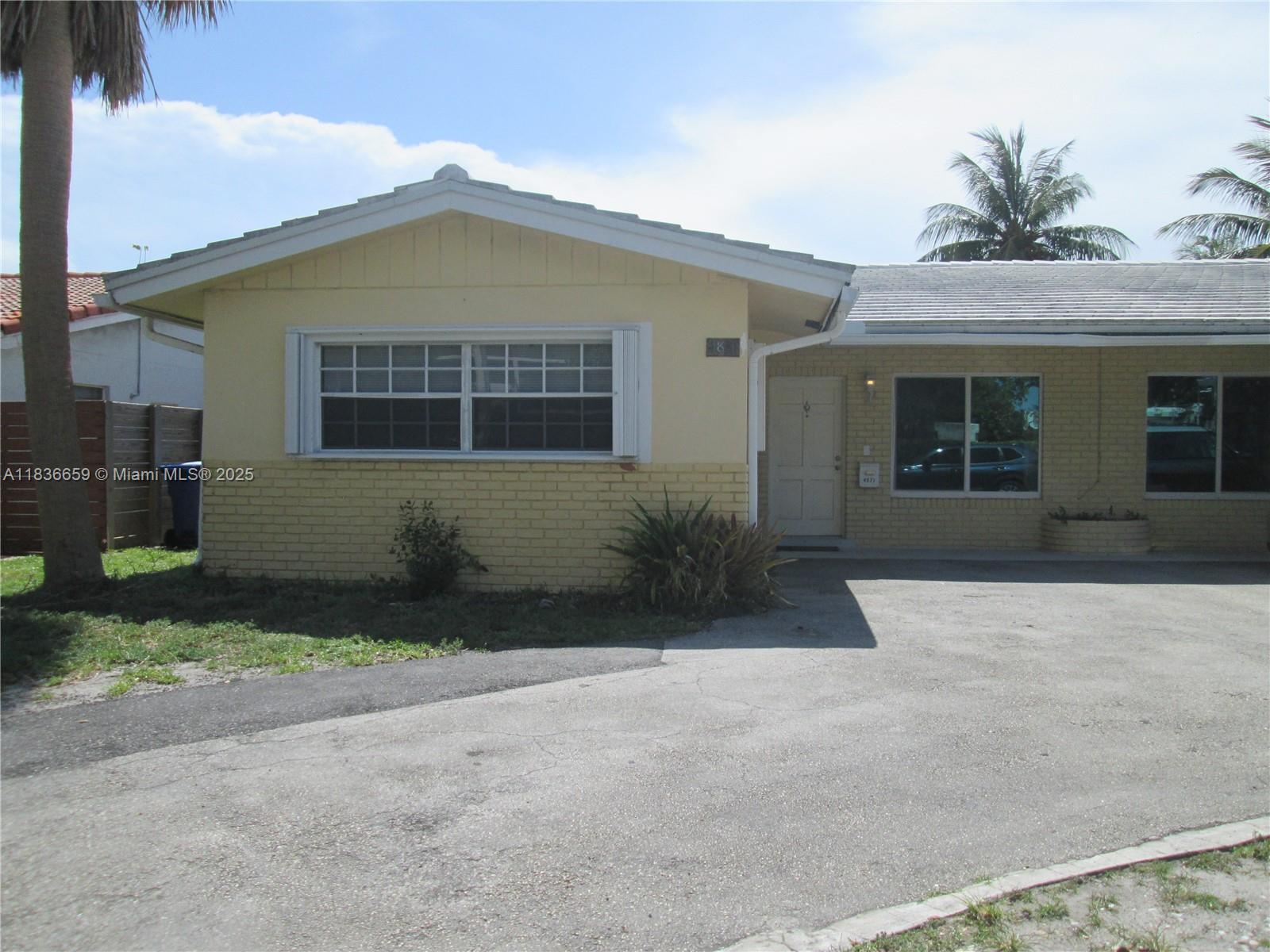 Property Photo: 4831 Bayview Dr 1-2 FL 33308