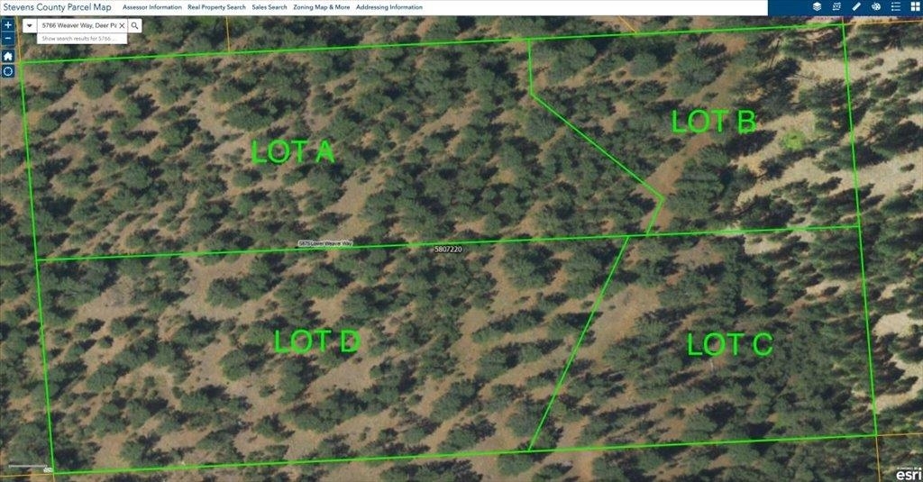 Property Photo: Nka Lower Weaver Way Lot C Of Lot 6 WA 99006
