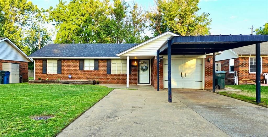 Property Photo: 1201 Bell Drive OK 73110