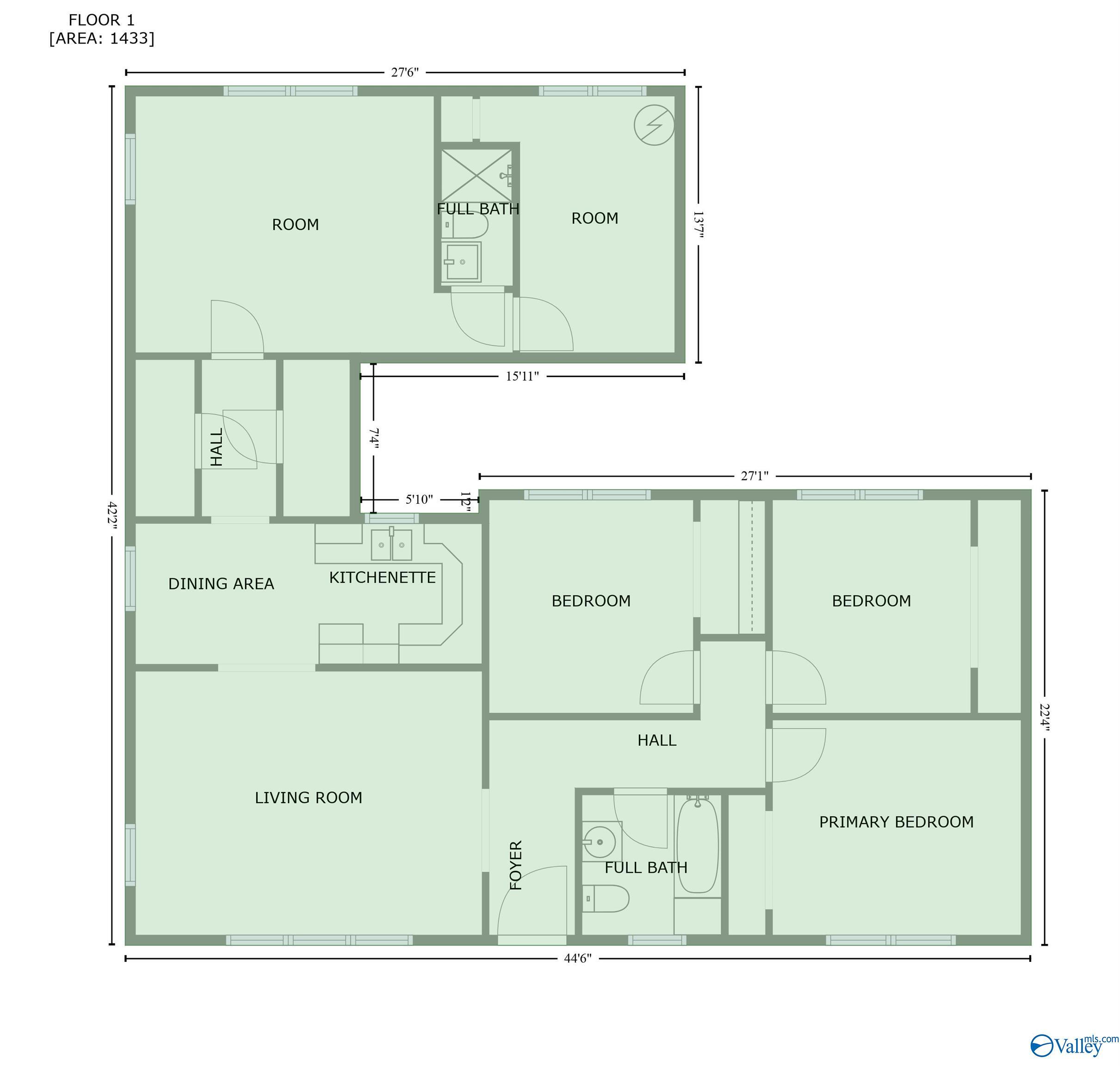 Property Photo: 425 S South Plymouth Road NW AL 35811