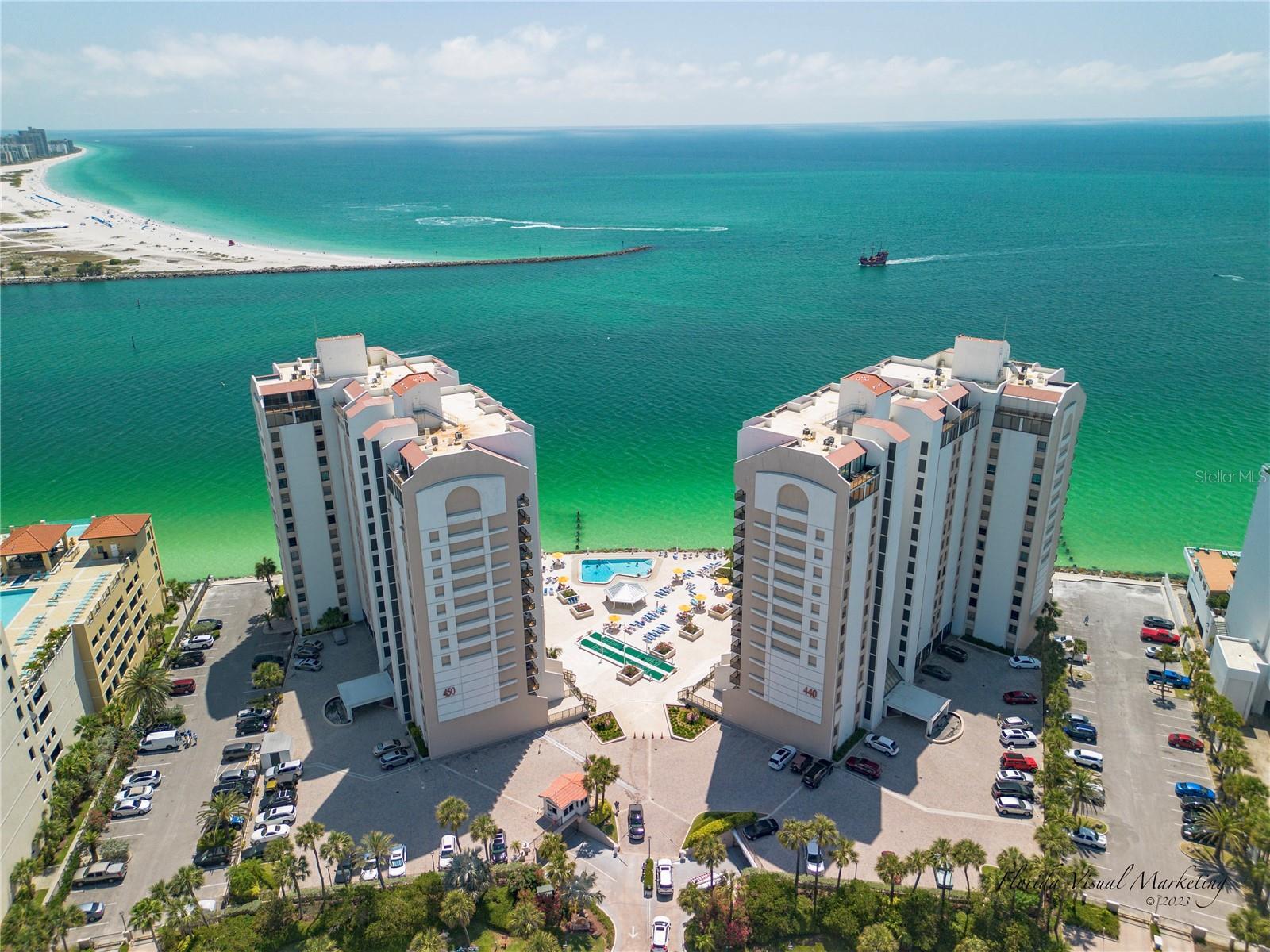 Property Photo: 450 S Gulfview Boulevard 1603 FL 33767