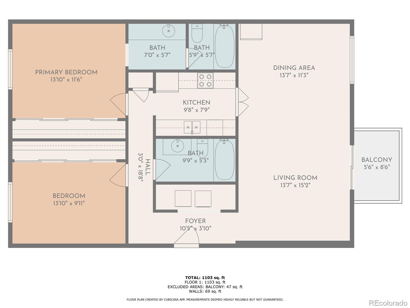 Property Photo: 9700 E Iliff Avenue E51 CO 80231
