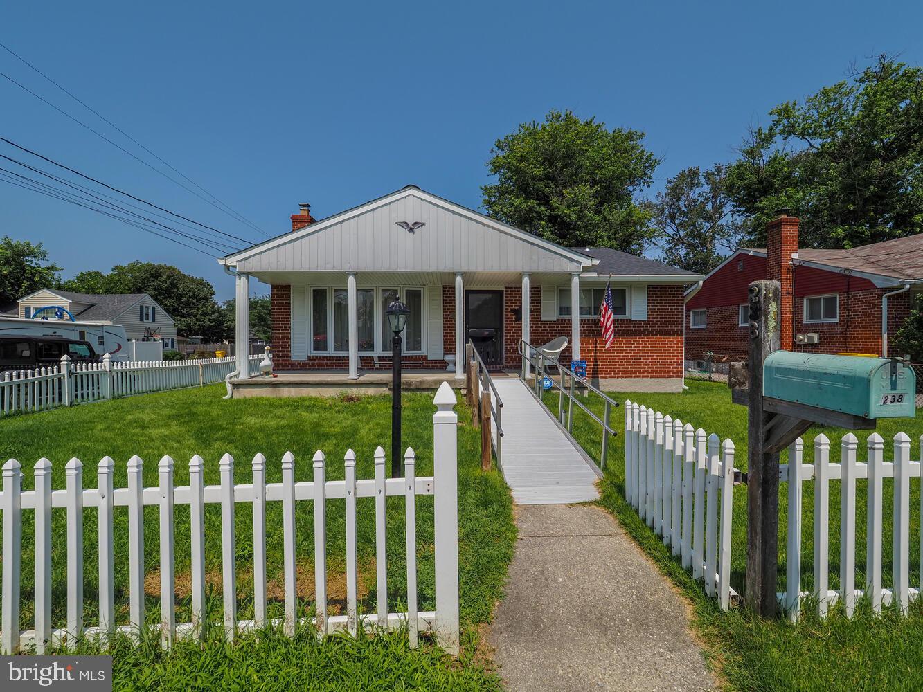 Property Photo: 238 Wanda Road MD 21122
