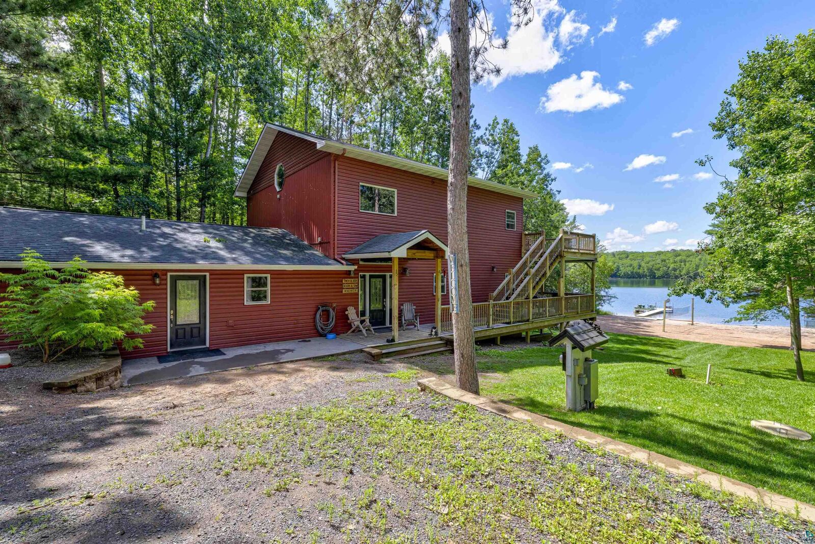 Property Photo: 10565 Angus Lake Rd WI 54847