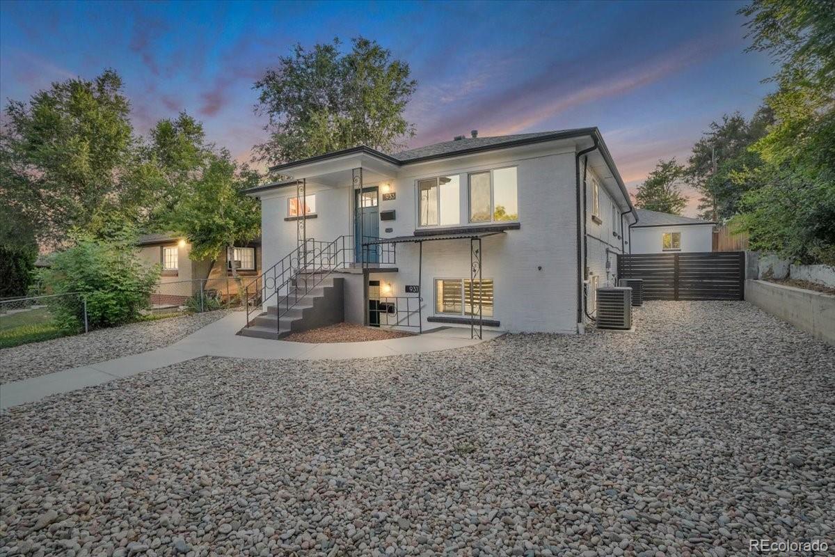 Property Photo: 931 N Vrain Street 931/933 CO 80204