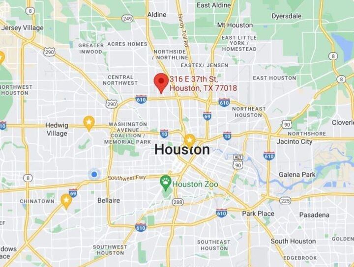 Property Photo:  316 E 37th Street  TX 77018 