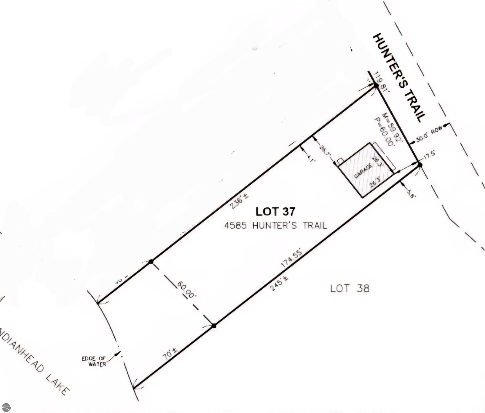 Property Photo: 4585 Hunters Trail MI 48886