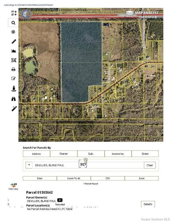 Property Photo: 0 Hwy 3256 Highway Tbd LA 70615