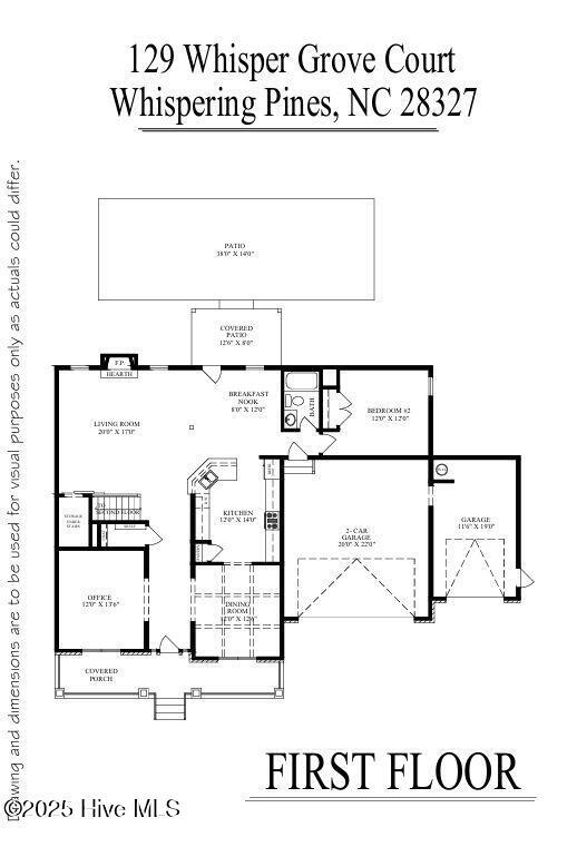 Property Photo:  129 Whisper Grove Court  NC 28327 