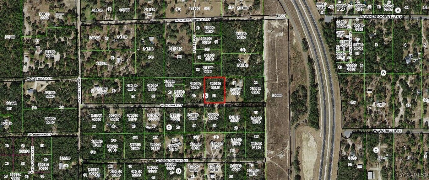 Property Photo: 4203 W Donali Court FL 34446