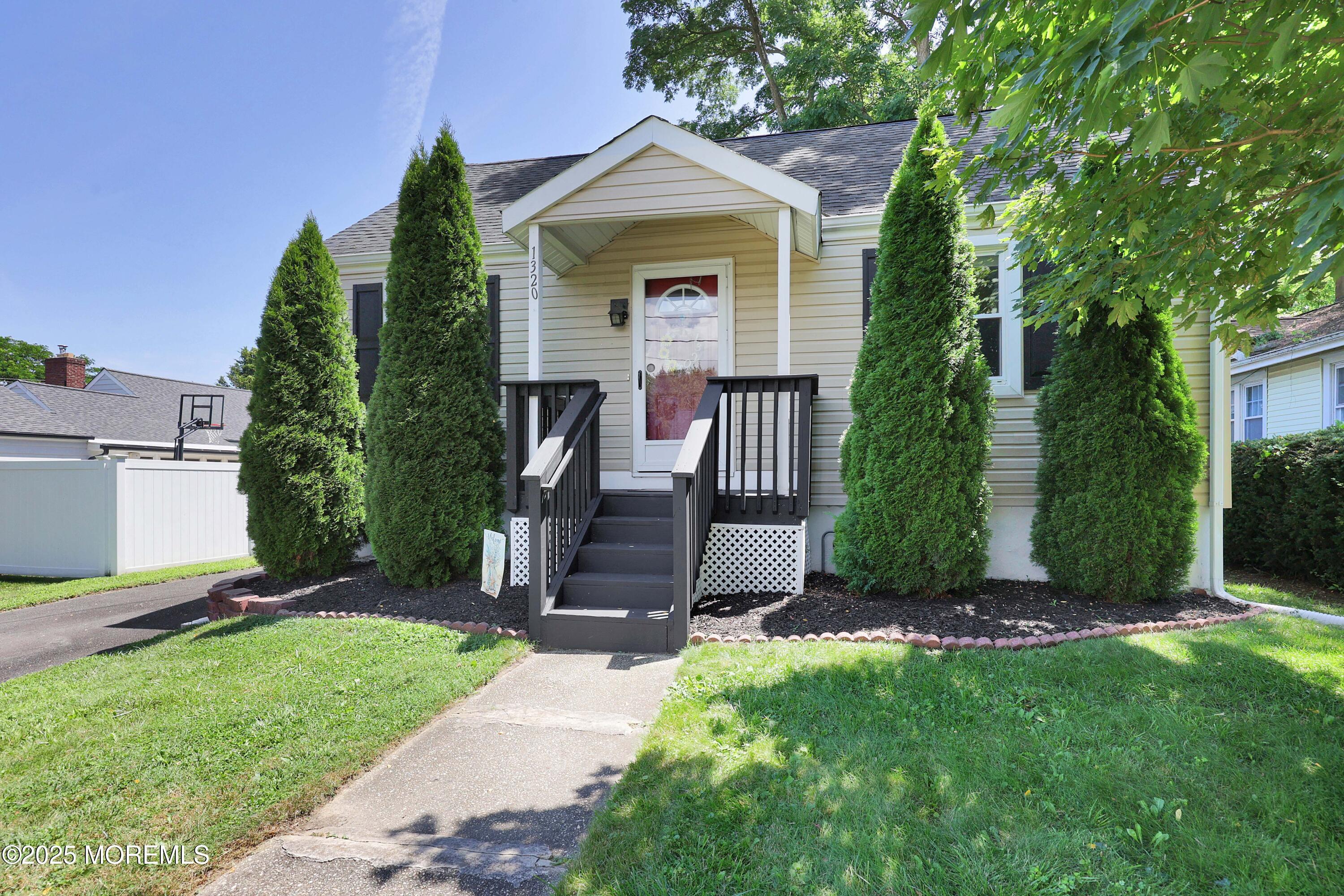 Property Photo: 1320 Birch Avenue NJ 07712
