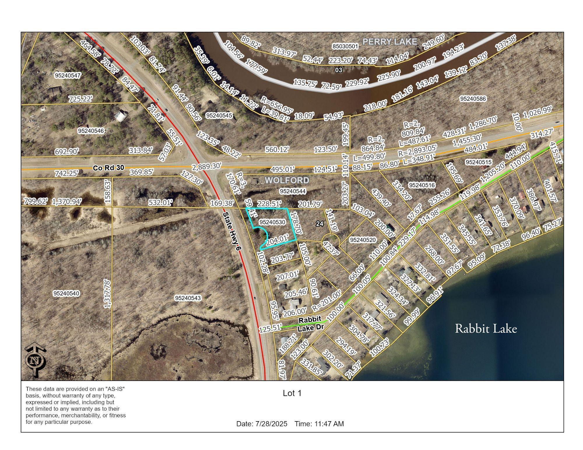 Property Photo:  Tbd Lot 1 Bunny Lane  MN 56441 