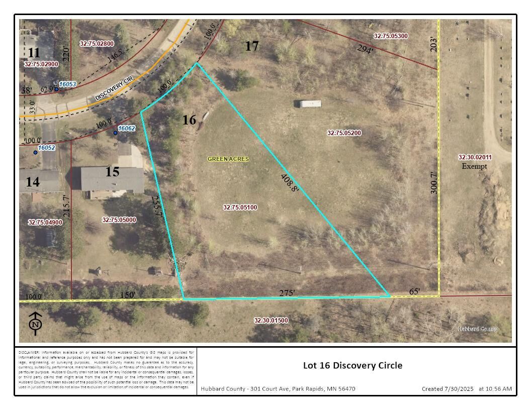 Property Photo:  Lot 16 Discovery Circle  MN 56470 