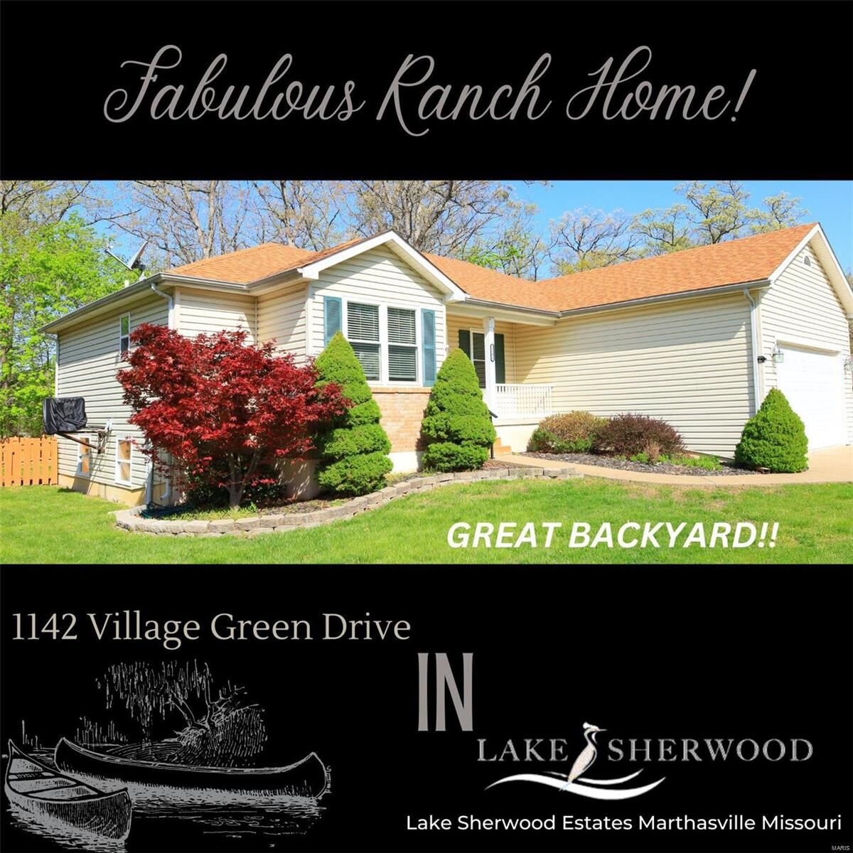 Property Photo: 1142 Village Green Drive MO 63357