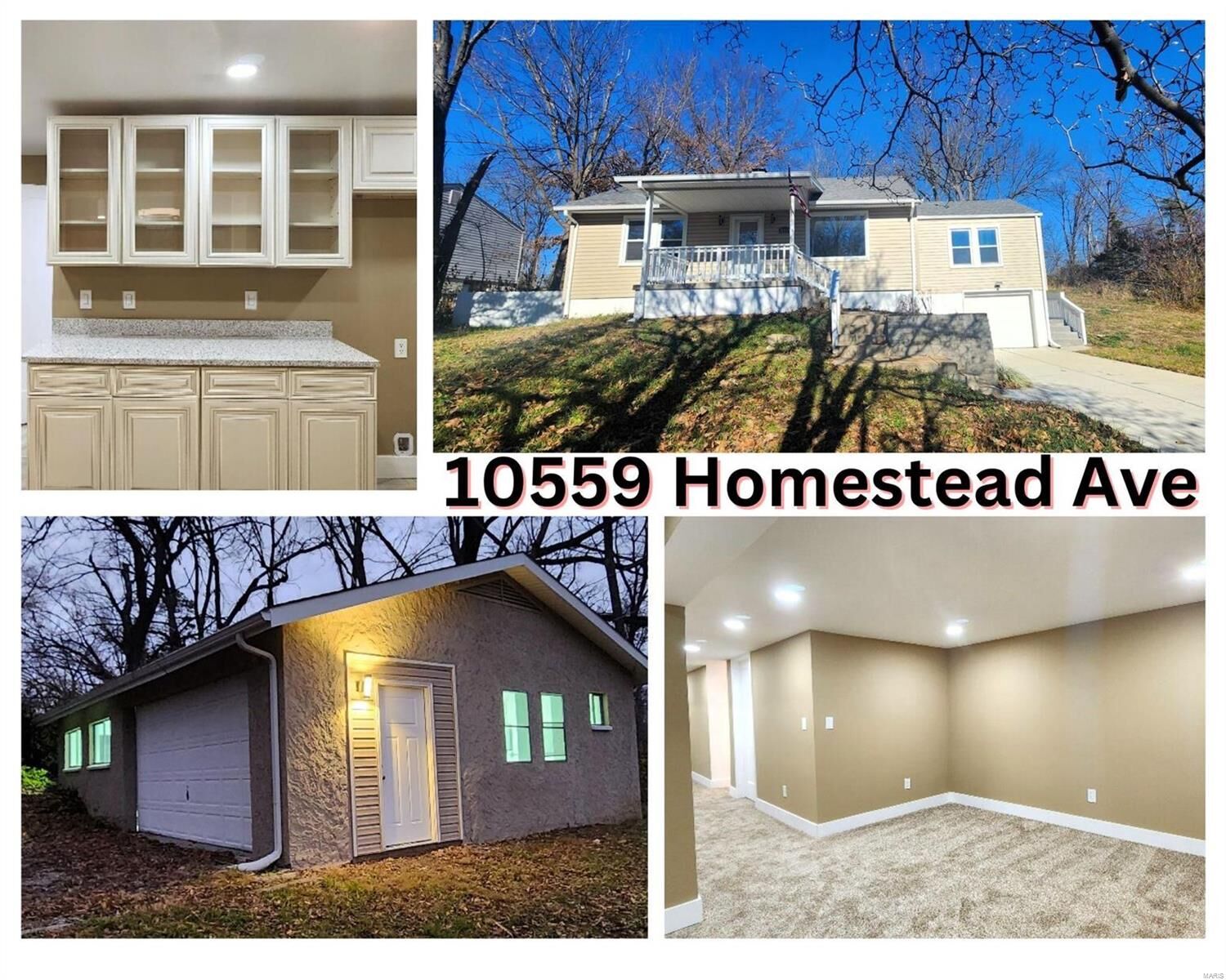 Property Photo: 10559 Homestead Avenue MO 63114