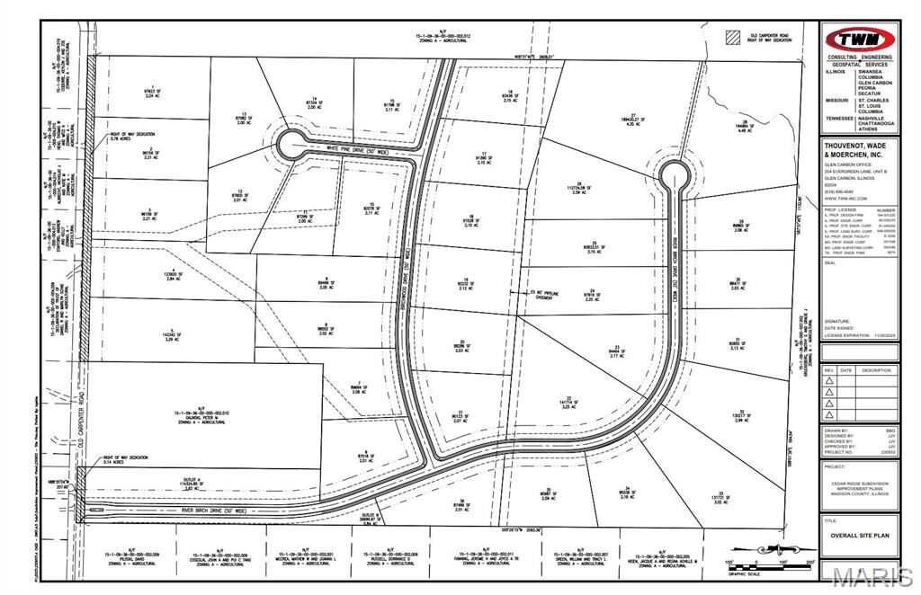 Property Photo: 0 Old Carpenter Lot 3 Road IL 62025