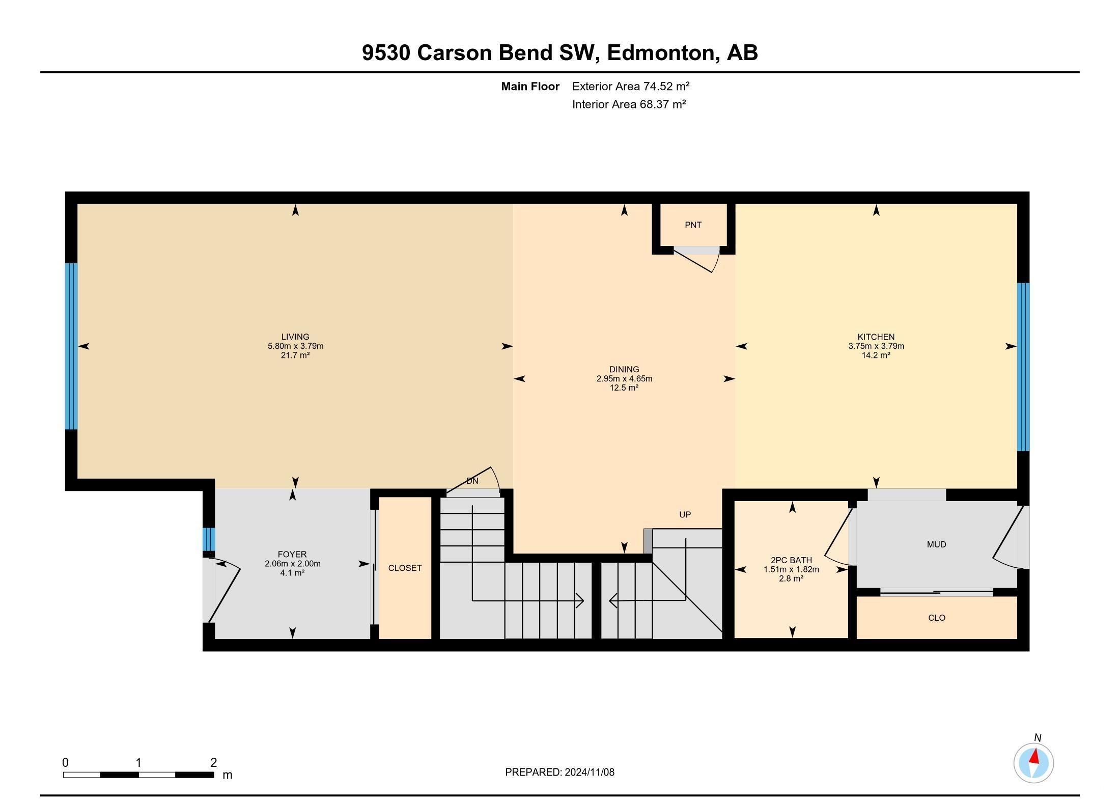 Property Photo: 9530 Carson Bend Bend SW AB T6W 5G7
