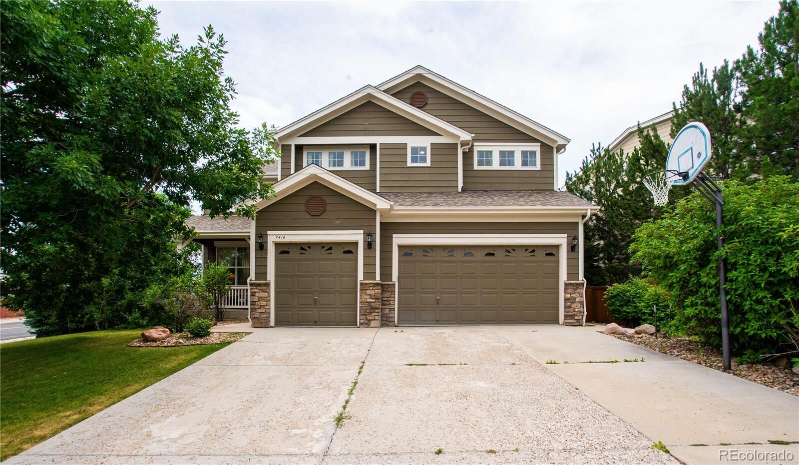 Property Photo: 7414 Halite Court CO 80108
