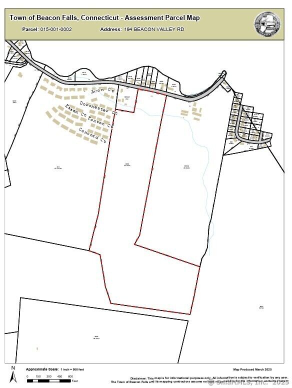 Property Photo: 194 Beacon Valley Road Parcel 1971759 CT 06403