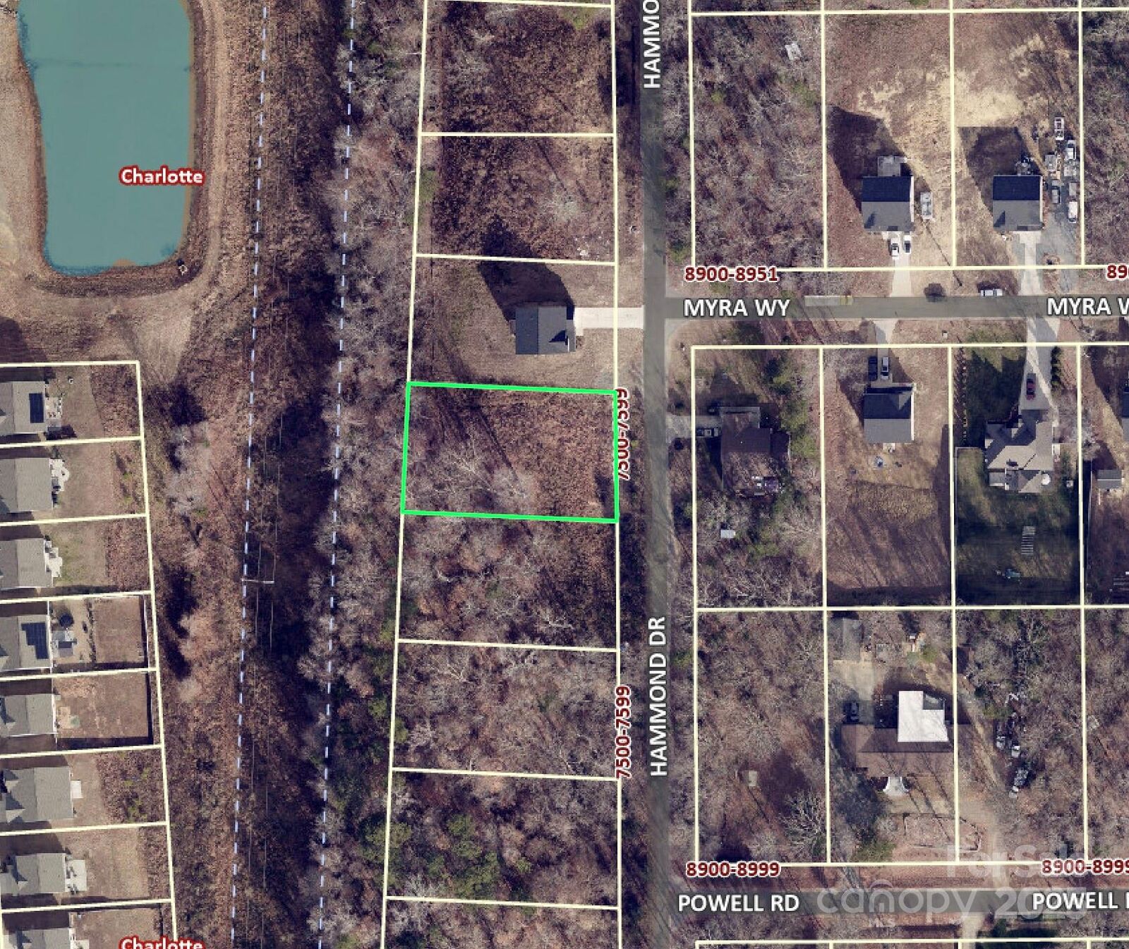 Property Photo:  7525 Hammond Drive  NC 28215 