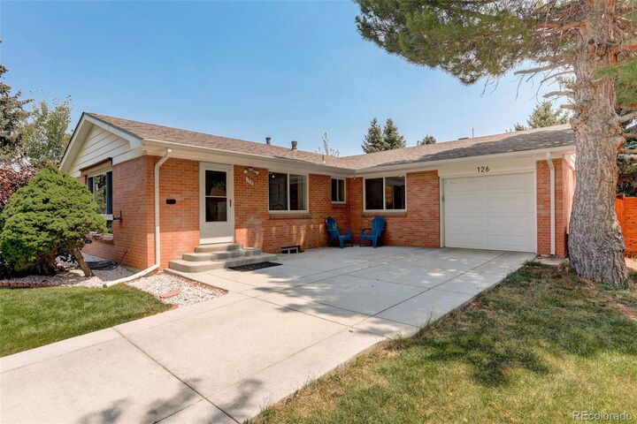 Property Photo: 126 Beryl Way CO 80020