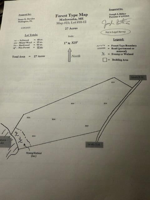 Property Photo: Map 21 Lot 10-12 Lavertu Road ME 04756