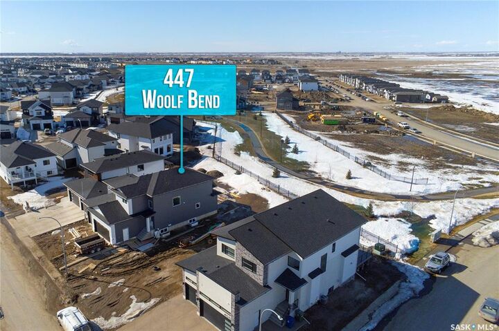 Property Photo:  447 Woolf Bend  SK S7W 1E6 