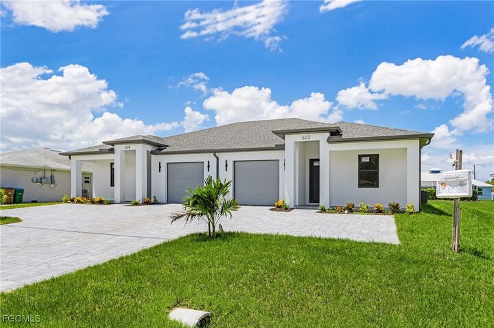 Property Photo:  604/602 SW 8th Place  FL 33991 