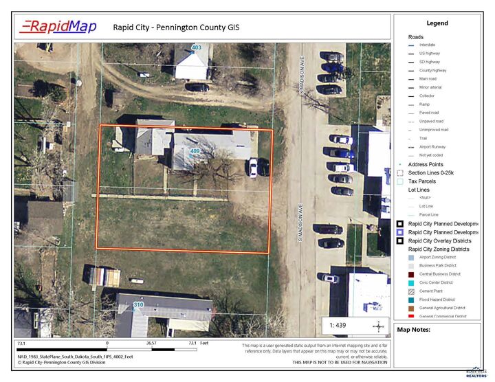 Property Photo: 409 S Madison SD 57761