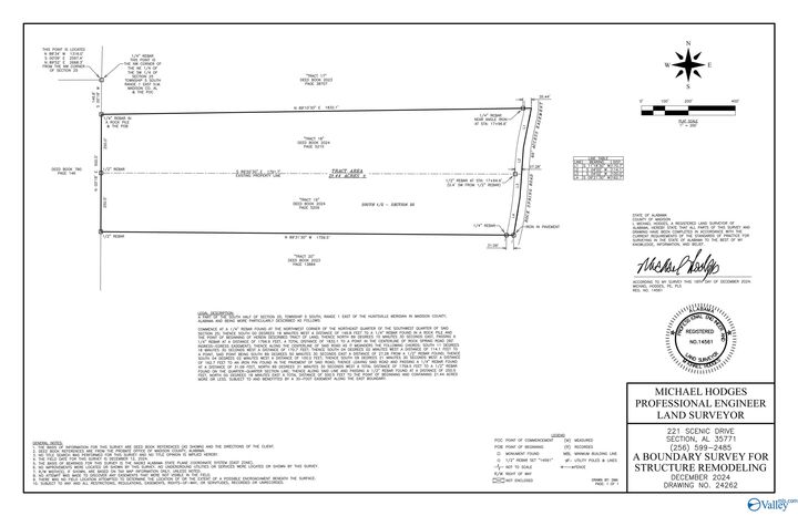 Property Photo: 21.44 Acres Rock Spring Road AL 35763