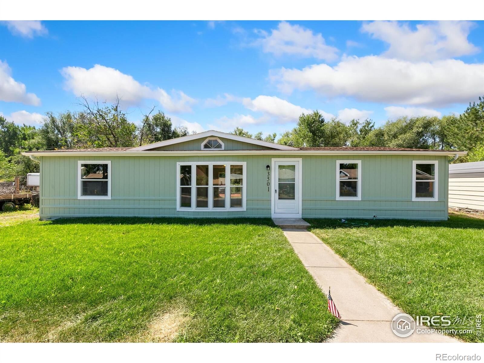 Property Photo: 3501 Vernon Drive CO 80535