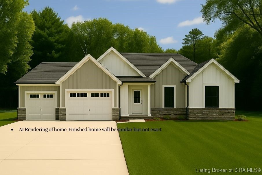 Property Photo:  7052 Oaken Lane Lot 211  IN 47136 