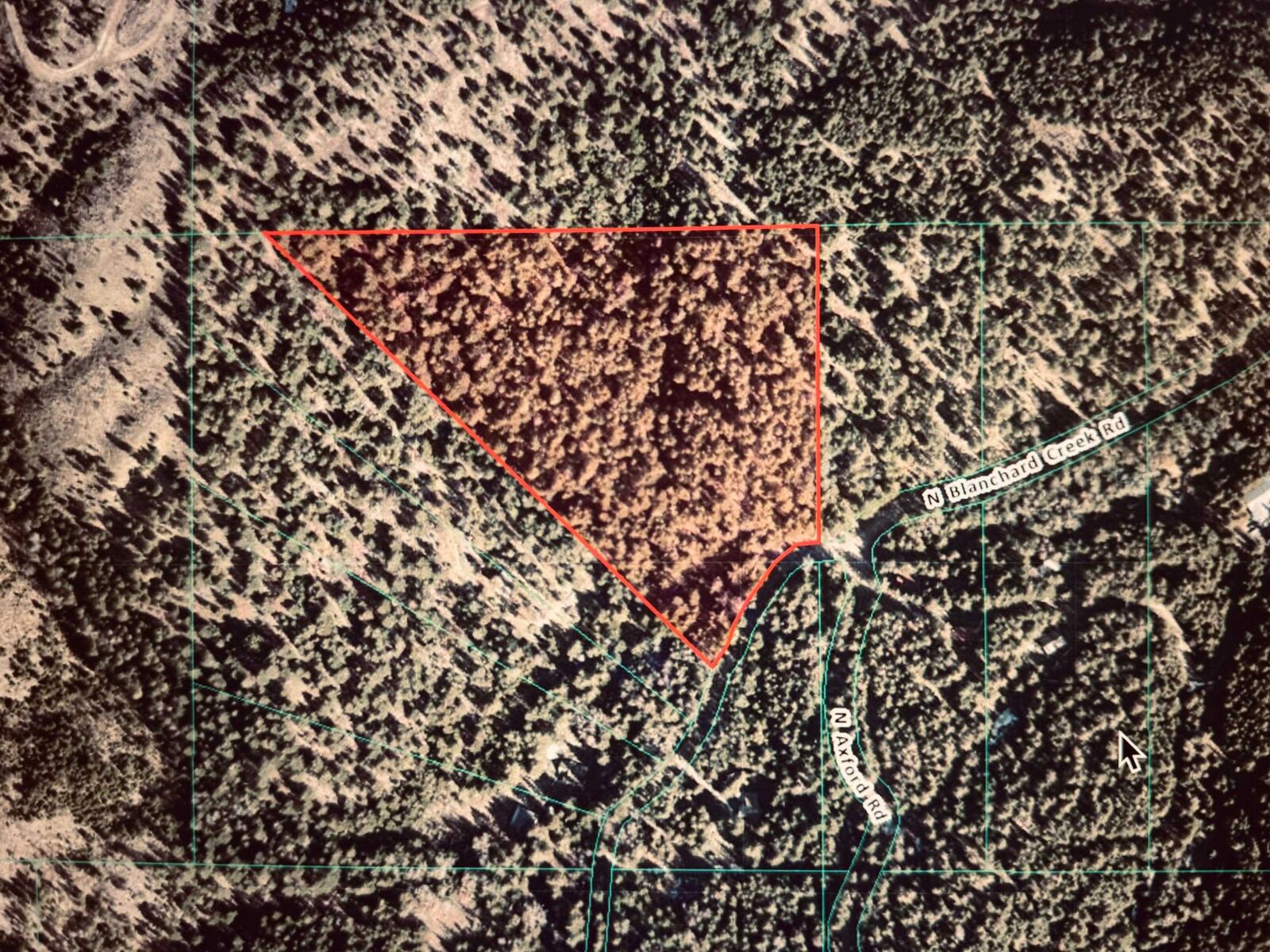 Property Photo: 34xxx N Blanchard Creek Rd WA 99156