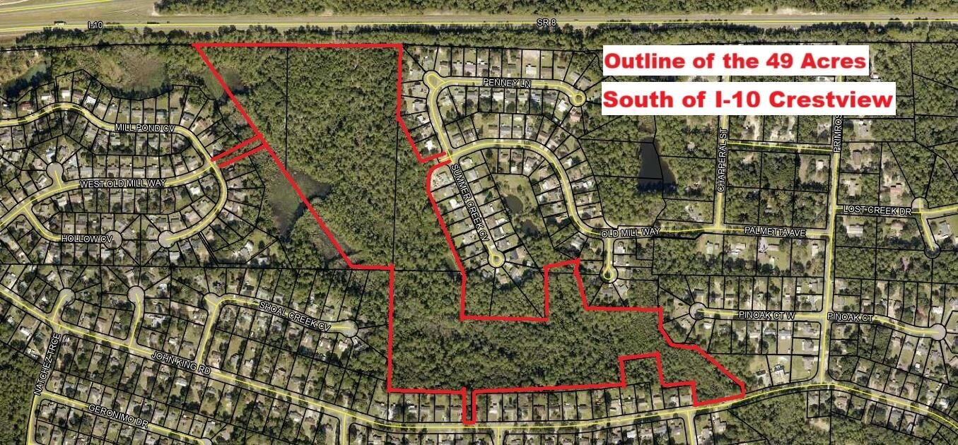 Property Photo:  49 Acres Summer Creek Cv & John King Rd  FL 32539 