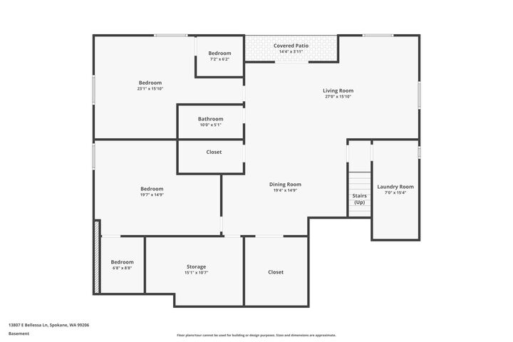 Property Photo: 13807 E Bellessa Ln WA 99206