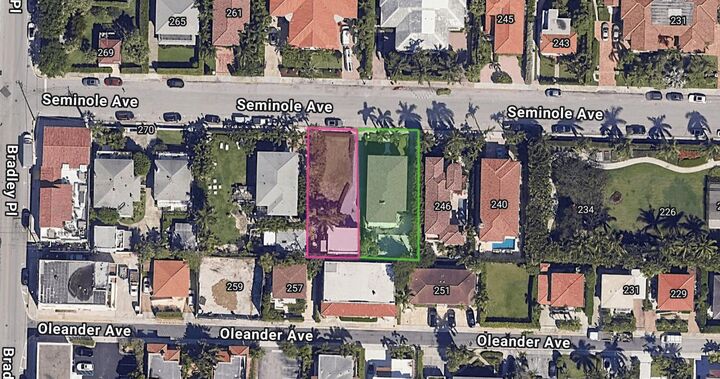 Property Photo:  250 Seminole Avenue  FL 33480 