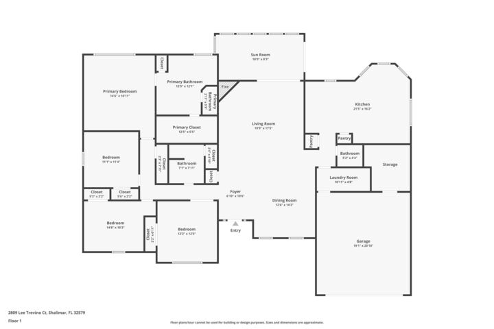 Property Photo:  2809 Lee Trevino Court  FL 32579 