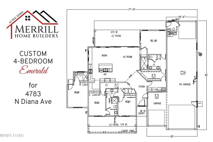 Property Photo:  4783 N Diana Ave  AZ 86404 