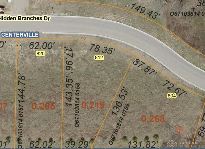 Property Photo:  812 Hidden Branches Drive  OH 45458 