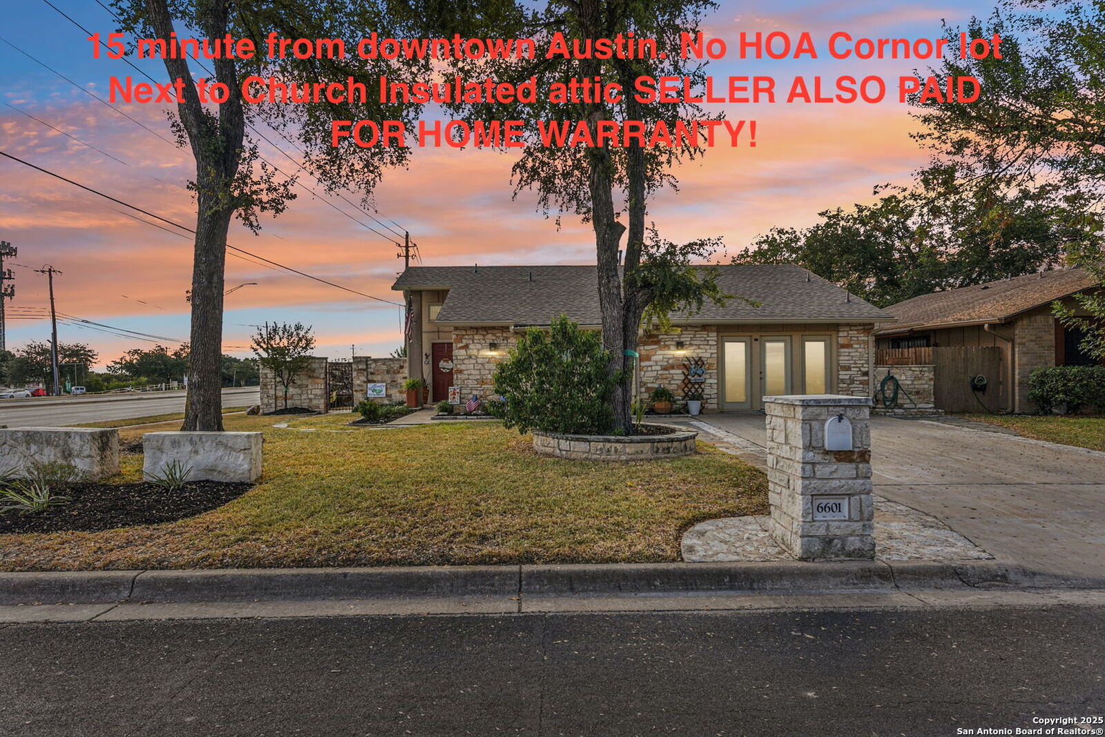 Property Photo:  6601 Vougeot  TX 78744 