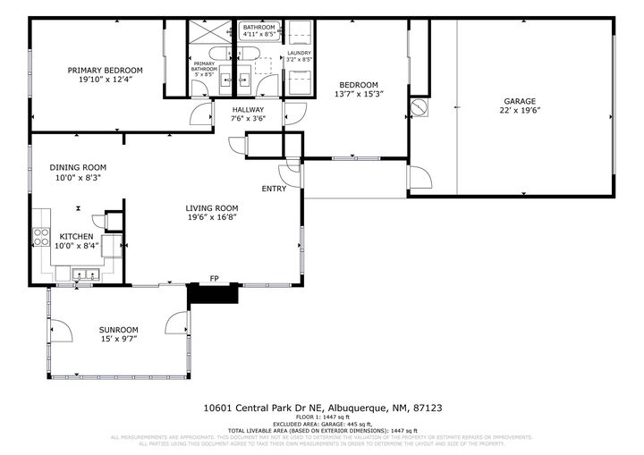 Property Photo: 10601 Central Park Drive NE NM 87123