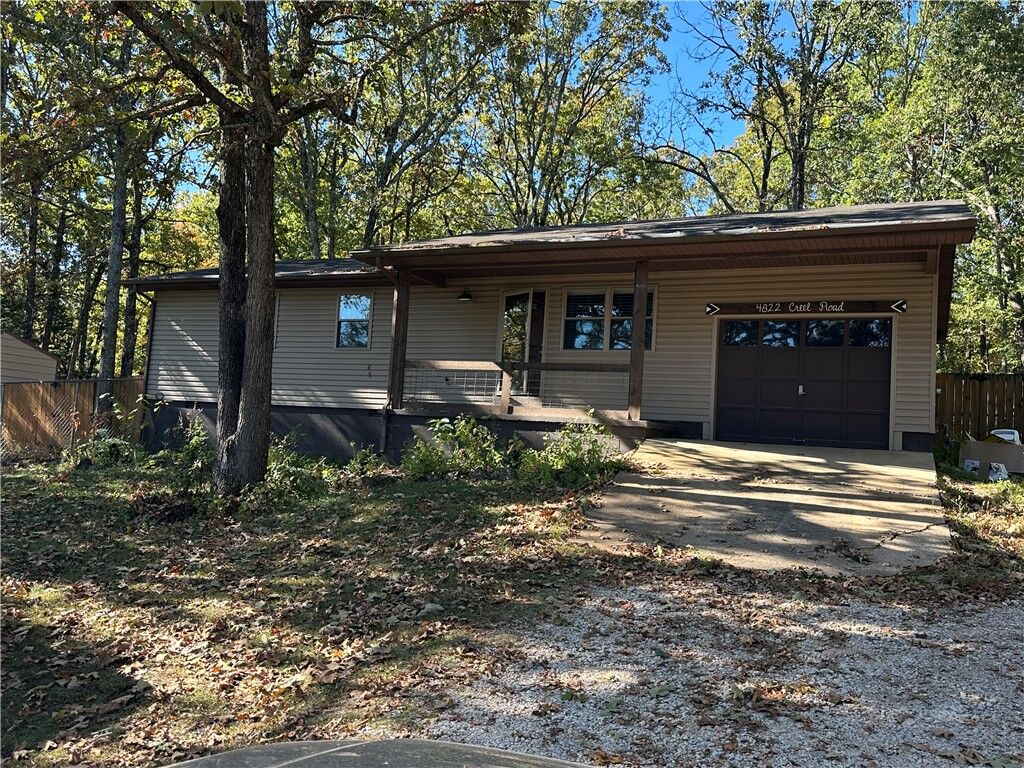 Property Photo:  4822 Creel Road  AR 72601 
