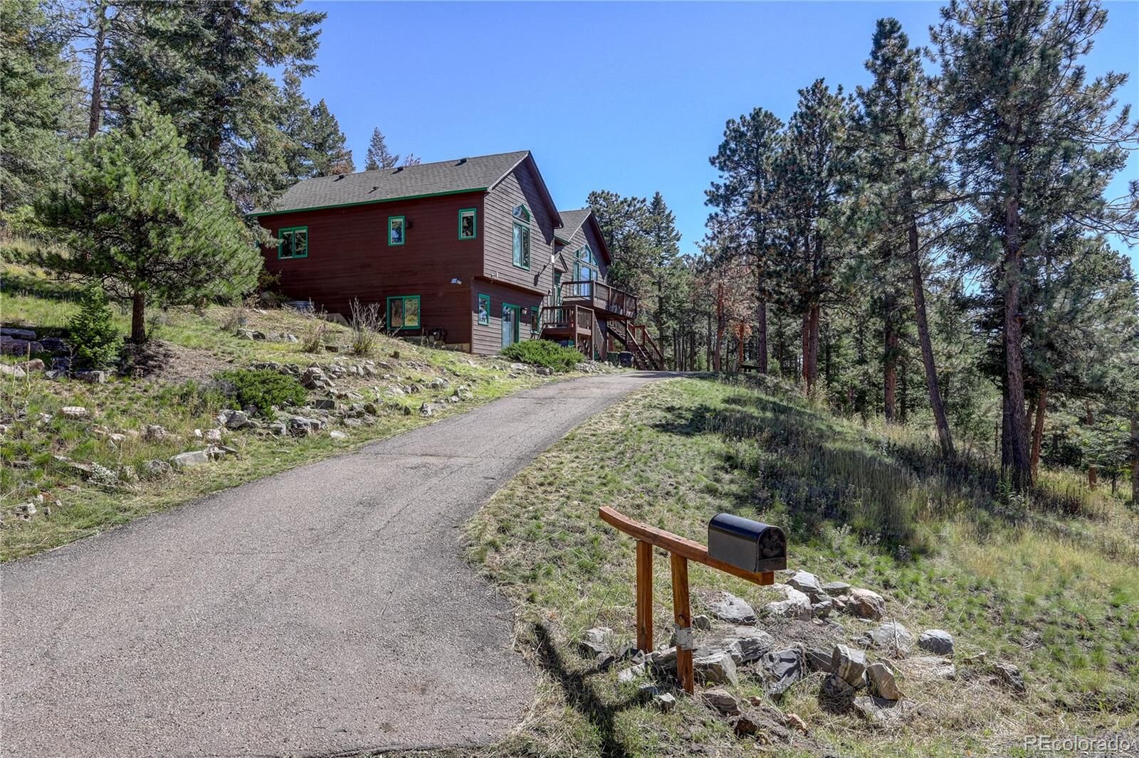 Property Photo:  9758 Fallen Rock Road  CO 80433 