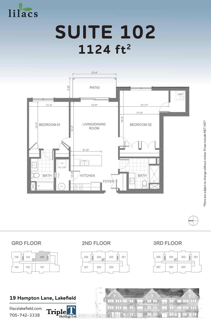 Property Photo:  19 Hampton Lane 102  ON K0L 2H0 