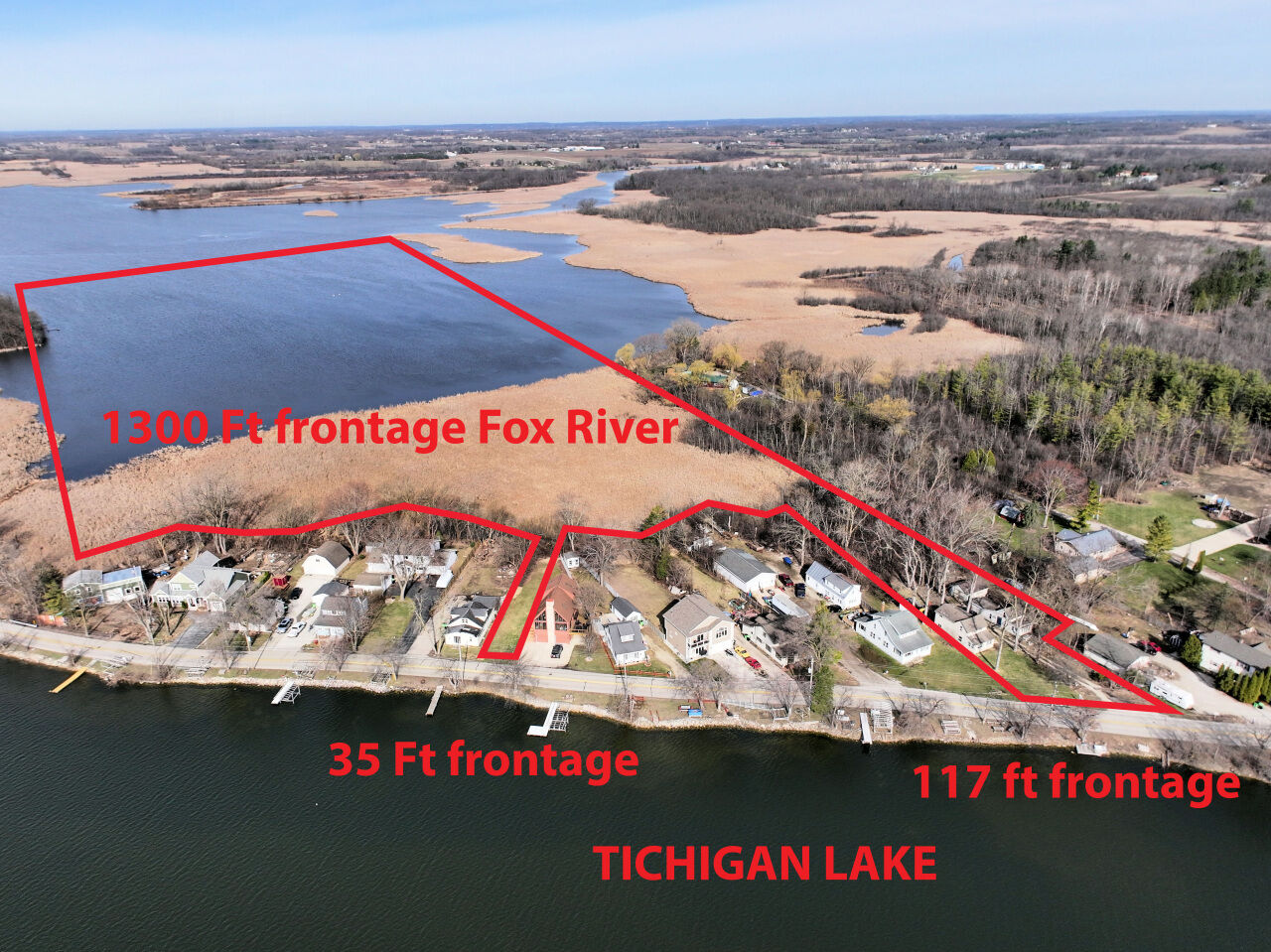 Property Photo:  7110 N Tichigan Rd  WI 53185 