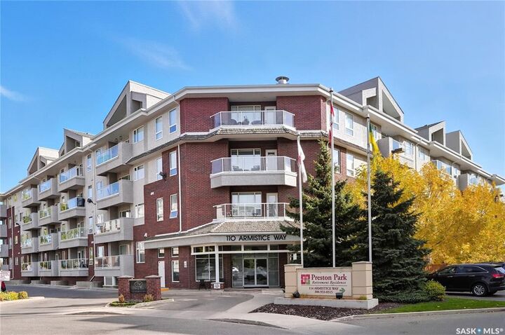 Property Photo: 110 Armistice Way 314 SK S7J 5L8