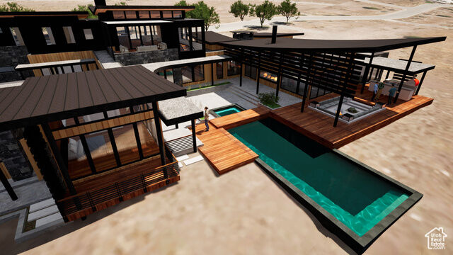 Property Photo: 4006 E Canyon Estate Dr UT 84121