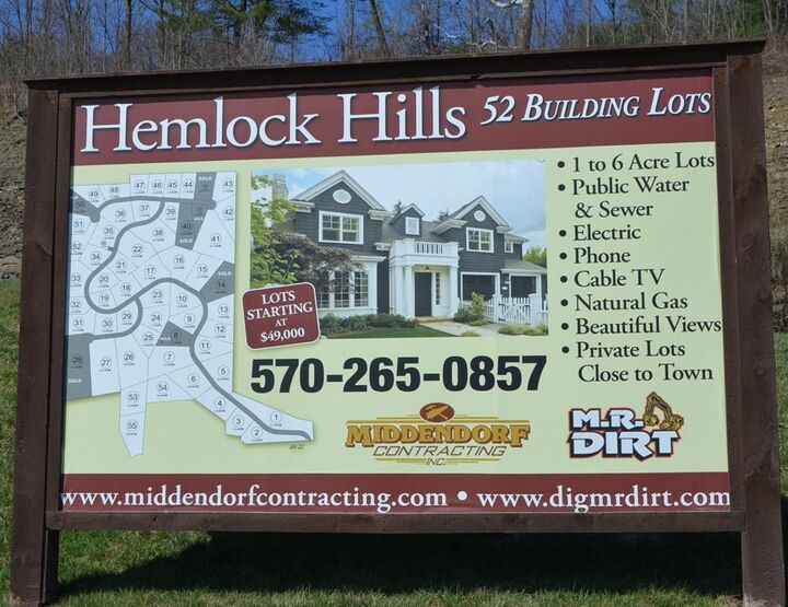 Property Photo: Lot 9A Hemlock Hills Rd PA 18848