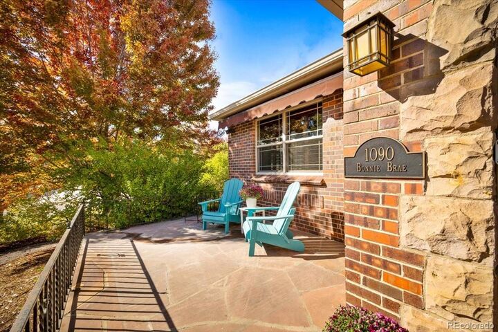 Property Photo: 1090 Bonnie Brae Boulevard CO 80209